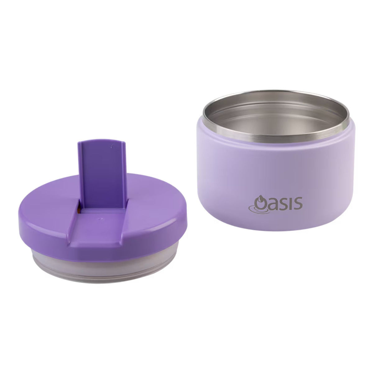 Oasis Food Jar & Junior Commuter Bundle - Lilac - BentoBliss
