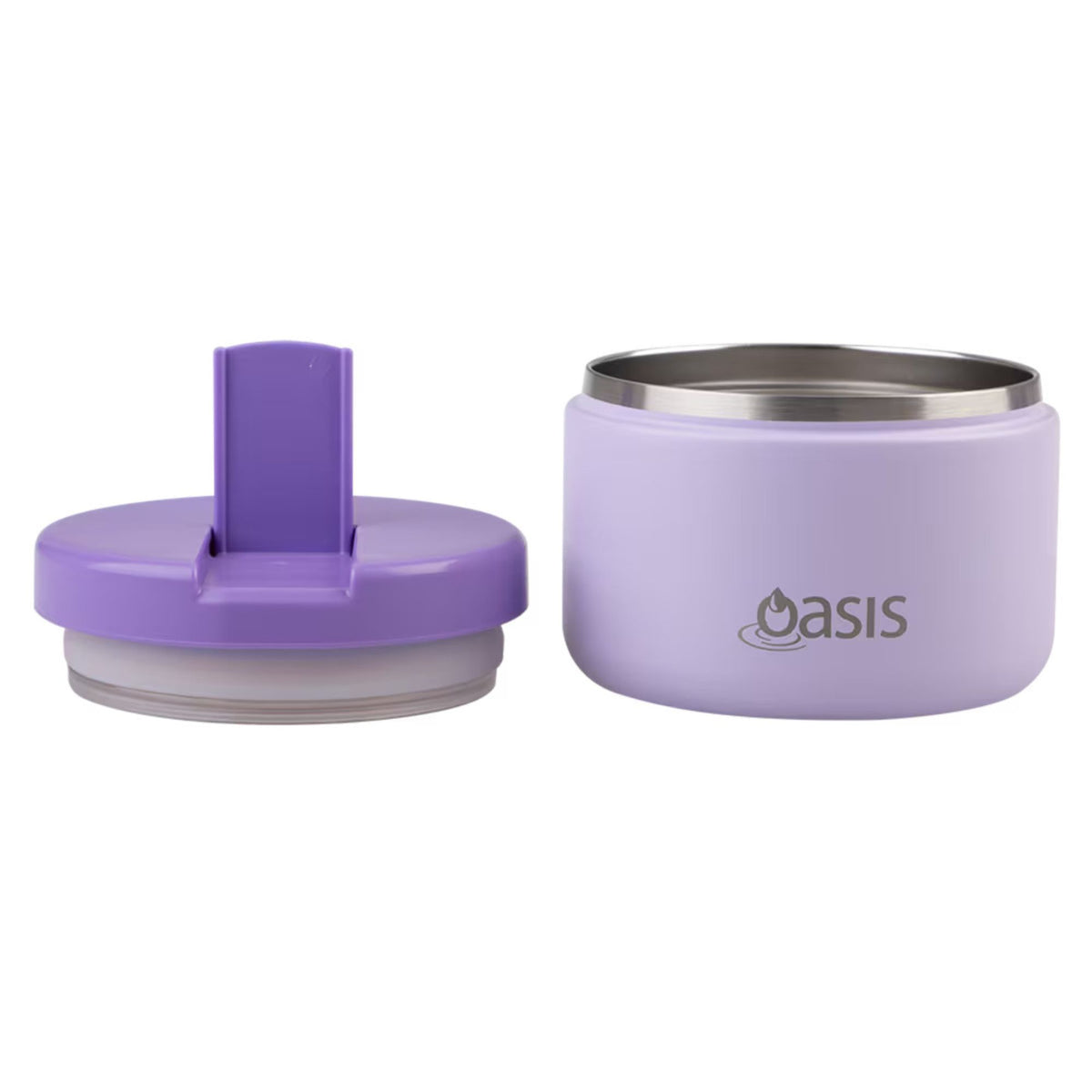 Oasis Food Jar & Junior Commuter Bundle - Lilac - BentoBliss