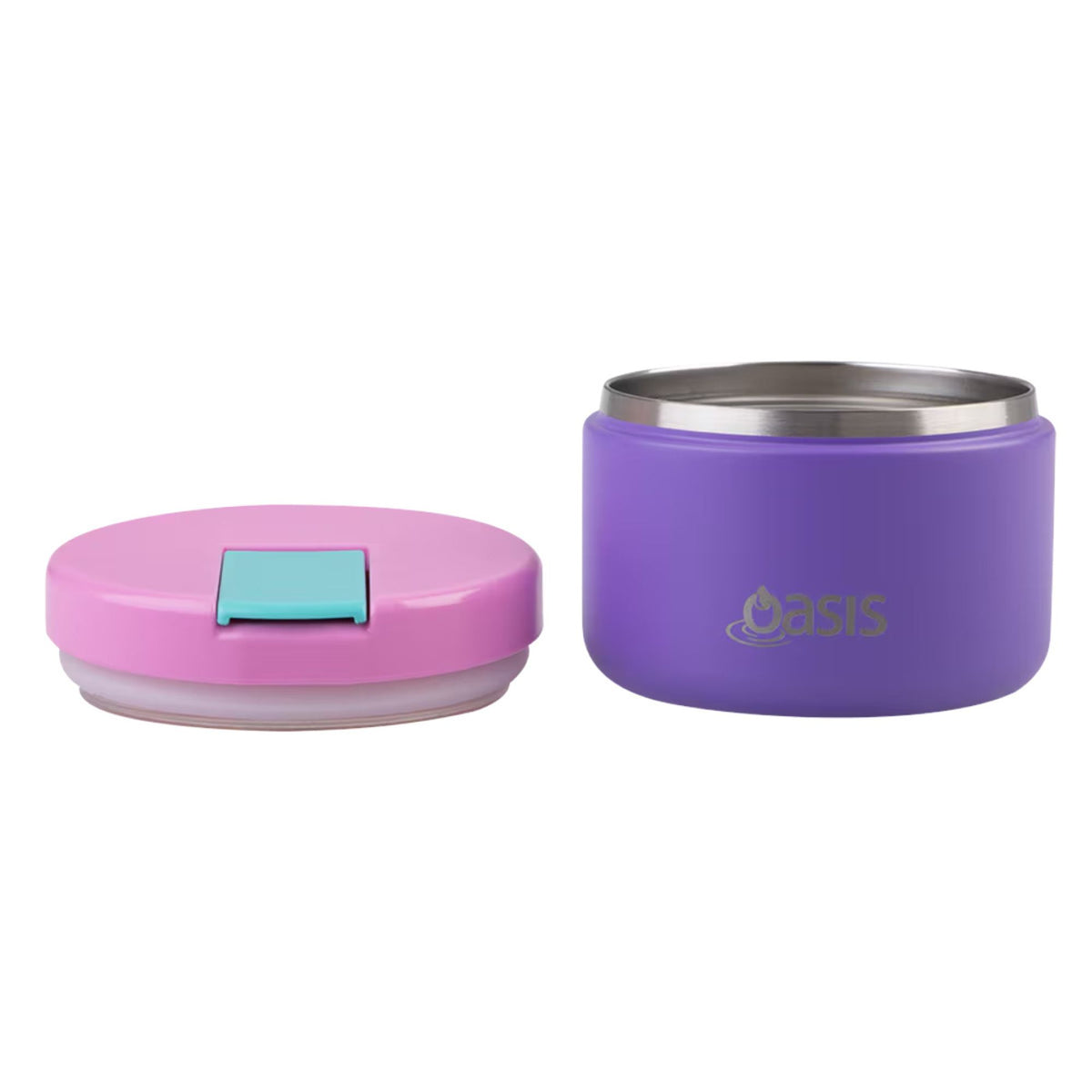 Oasis Food Jar & Junior Commuter Bundle - Mermaid Purple - BentoBliss