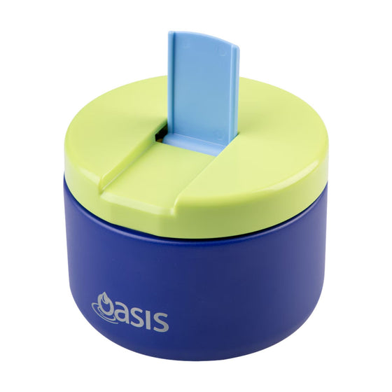Oasis Food Jar & Junior Commuter Bundle - Peacock Blue