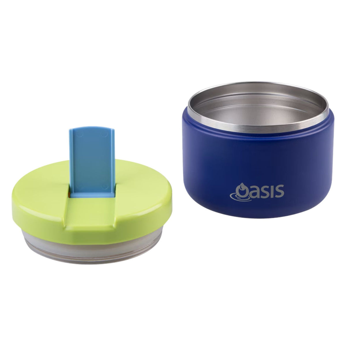 Oasis Food Jar & Junior Commuter Bundle - Peacock Blue - BentoBliss