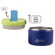Oasis Food Jar & Junior Commuter Bundle - Peacock Blue