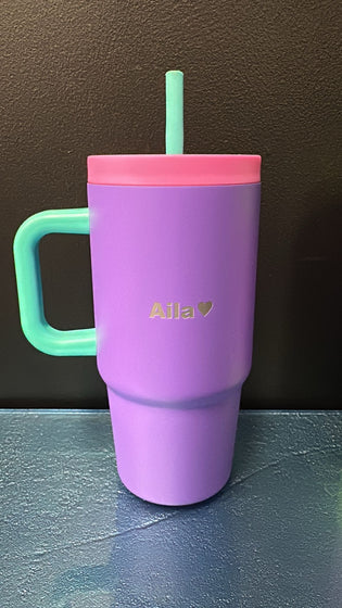 Oasis Insulated Junior Commuter Tumbler 700ml - Mermaid Purple
