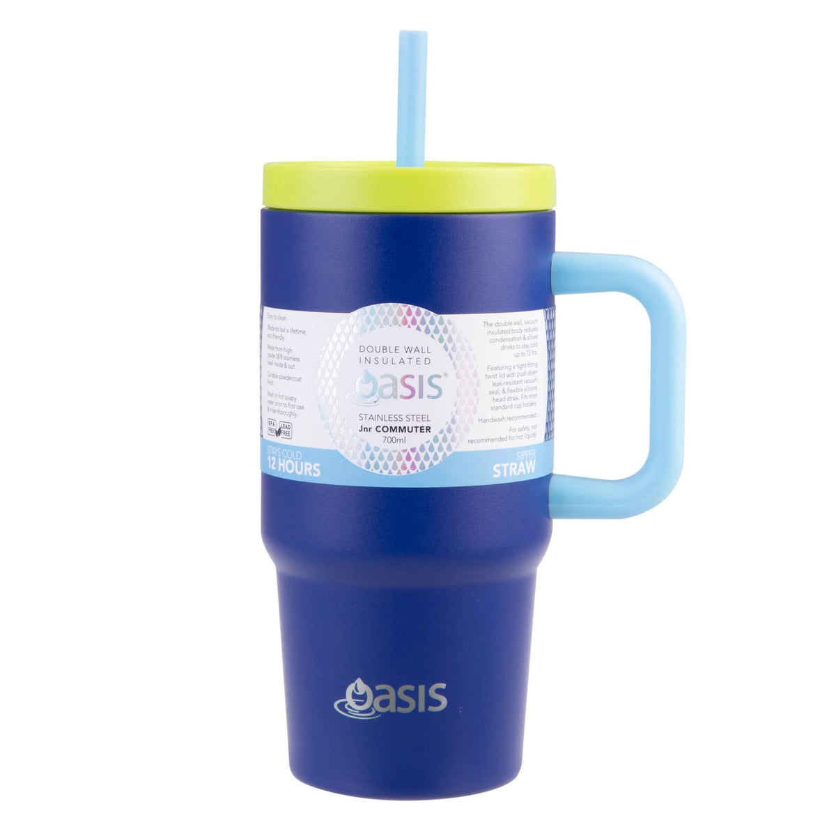 Oasis Food Jar & Junior Commuter Bundle - Peacock Blue - BentoBliss