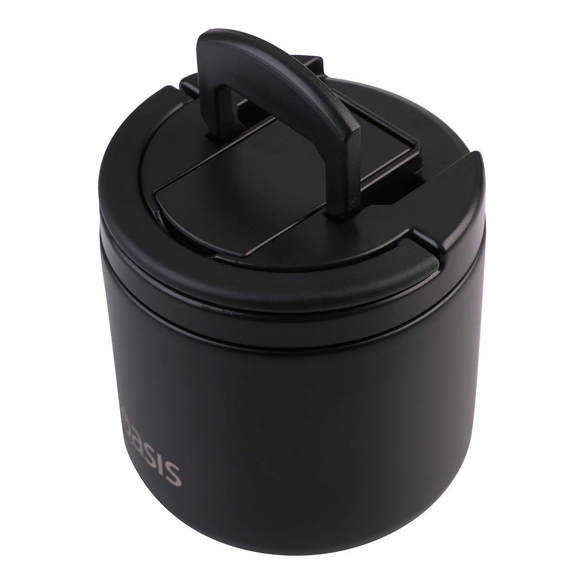 Oasis Insulated Food Flask 500ml - Black - BentoBliss