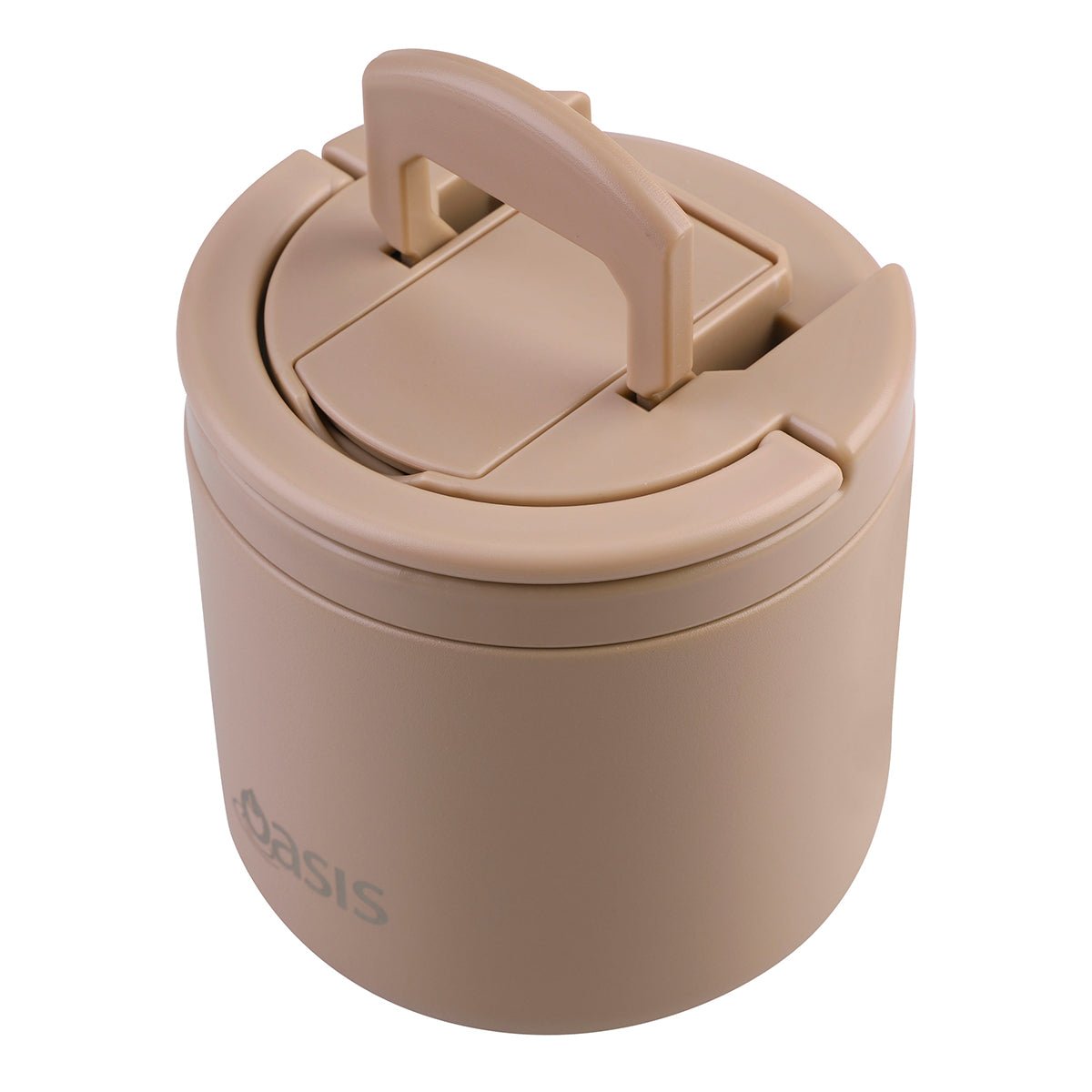 Oasis Insulated Food Flask 500ml - Latte - BentoBliss