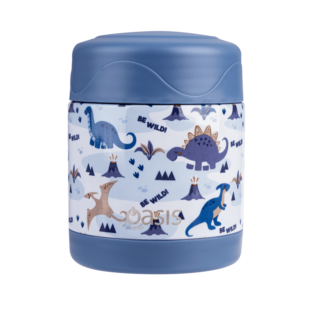 Sachi Insulated Lunch Bag, Food Jar & Bottle Bundle - Dinosaur Land - BentoBliss