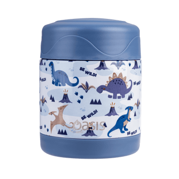 Oasis Insulated Kids Food Jar 300ml - Dinosaur Land - BentoBliss 