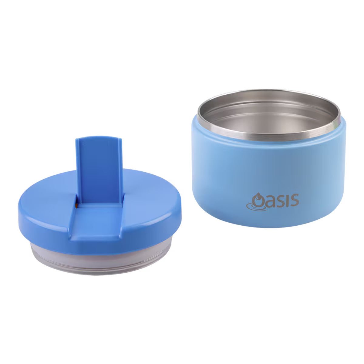 Oasis Insulated Food Flask 300ml - Blue - BentoBliss
