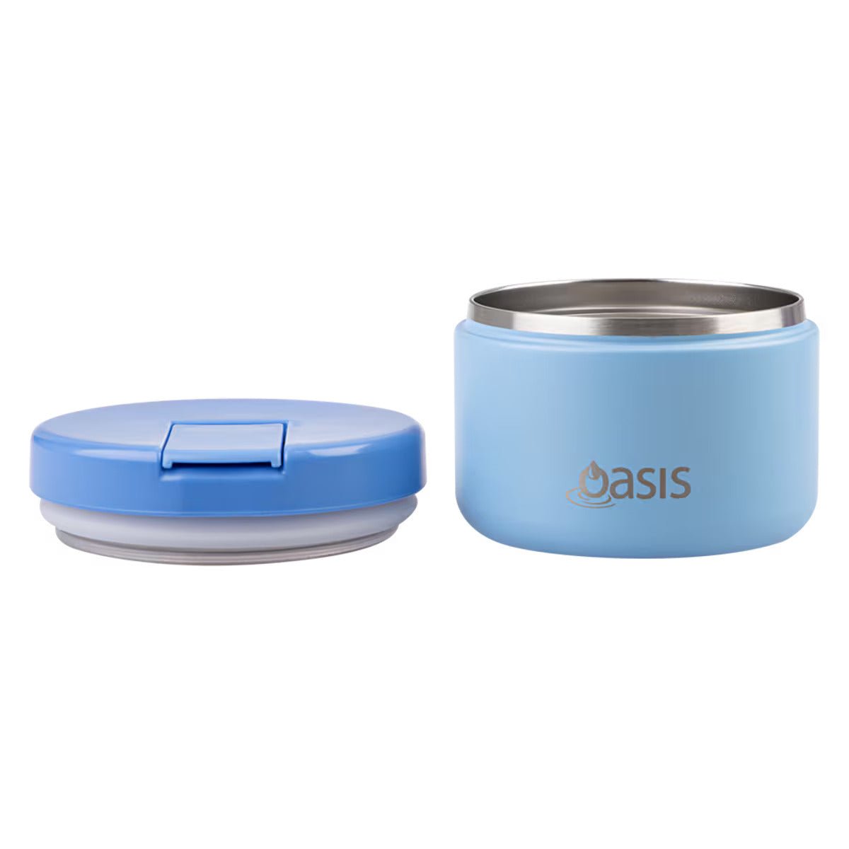 Oasis Insulated Food Flask 300ml - Blue - BentoBliss