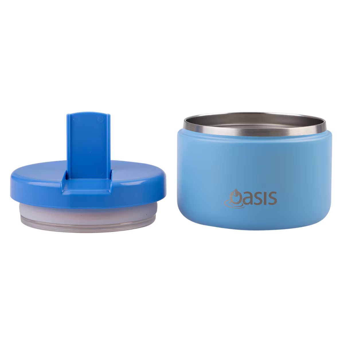 Oasis Insulated Food Flask 300ml - Blue - BentoBliss