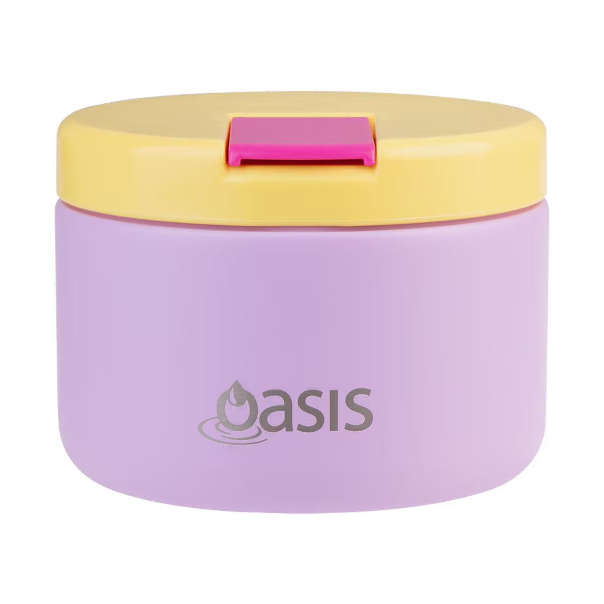 Oasis Insulated Food Flasks & Junior Drink Bottle - Bubblegum Pink - BentoBliss