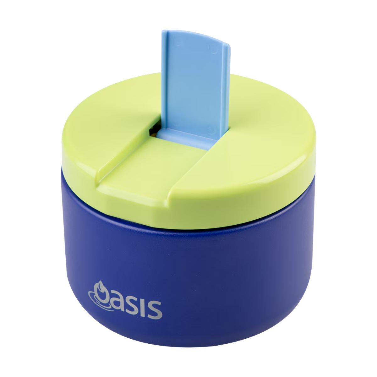 Oasis Insulated Food Flask 300ml - Peacock Blue - BentoBliss