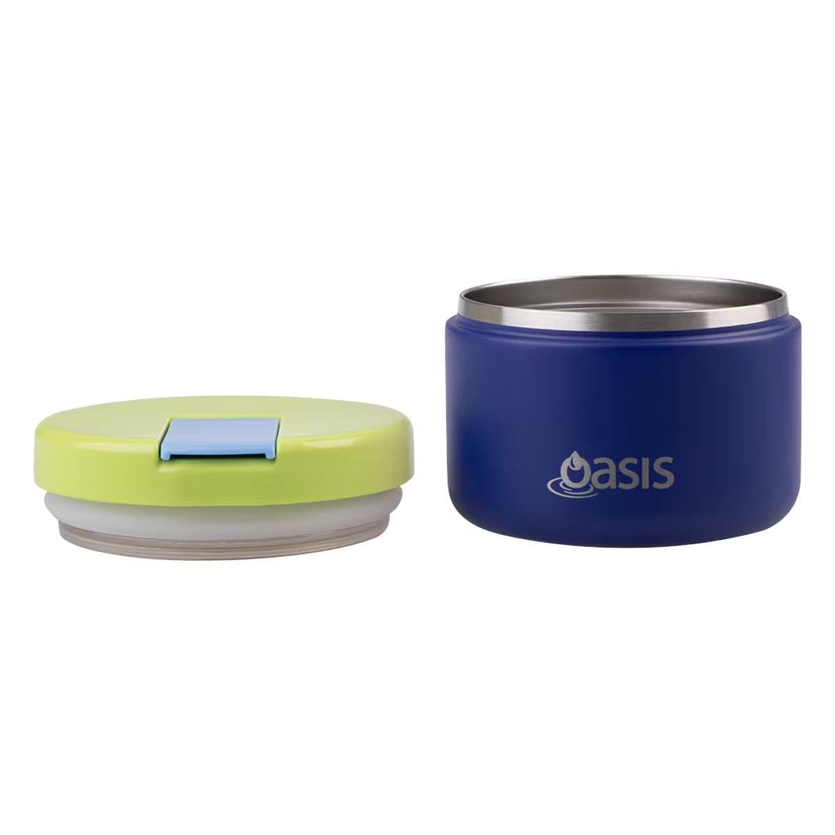 Oasis Insulated Food Flask 300ml - Peacock Blue - BentoBliss