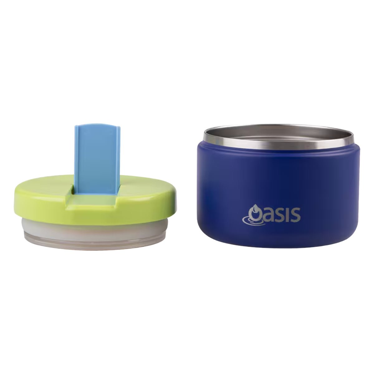 Oasis Insulated Food Flask 300ml - Peacock Blue - BentoBliss