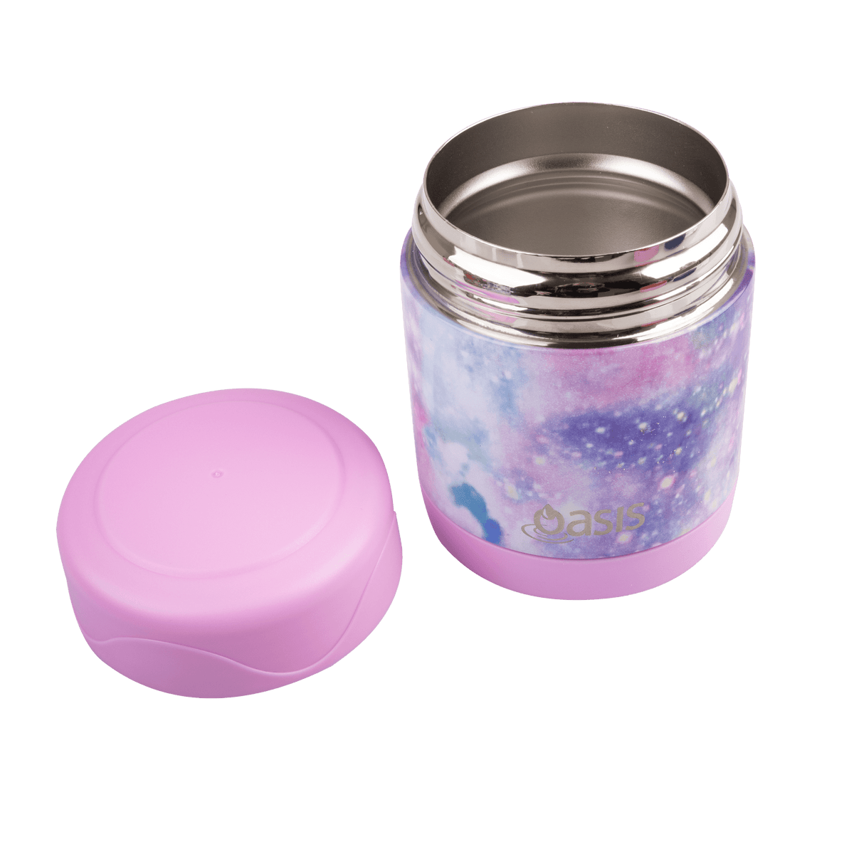 Sachi Insulated Lunch Bag, Food Jar & Bottle Bundle - Galaxy - BentoBliss