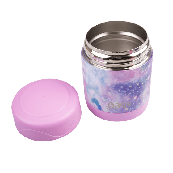 Oasis Insulated Kids Food Jar 300ml - Galaxy - BentoBliss 