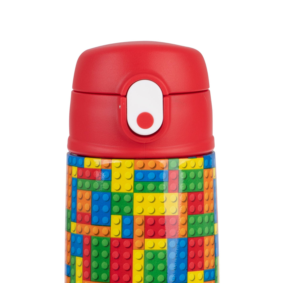 Sachi Insulated Lunch Bag, Food Jar & Bottle Bundle - Bricks - BentoBliss