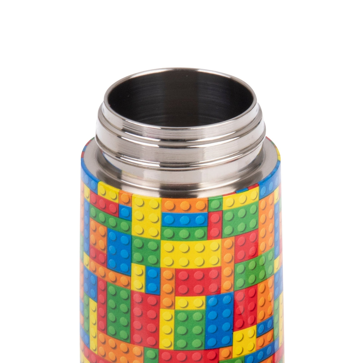Sachi Insulated Lunch Bag, Food Jar & Bottle Bundle - Bricks - BentoBliss