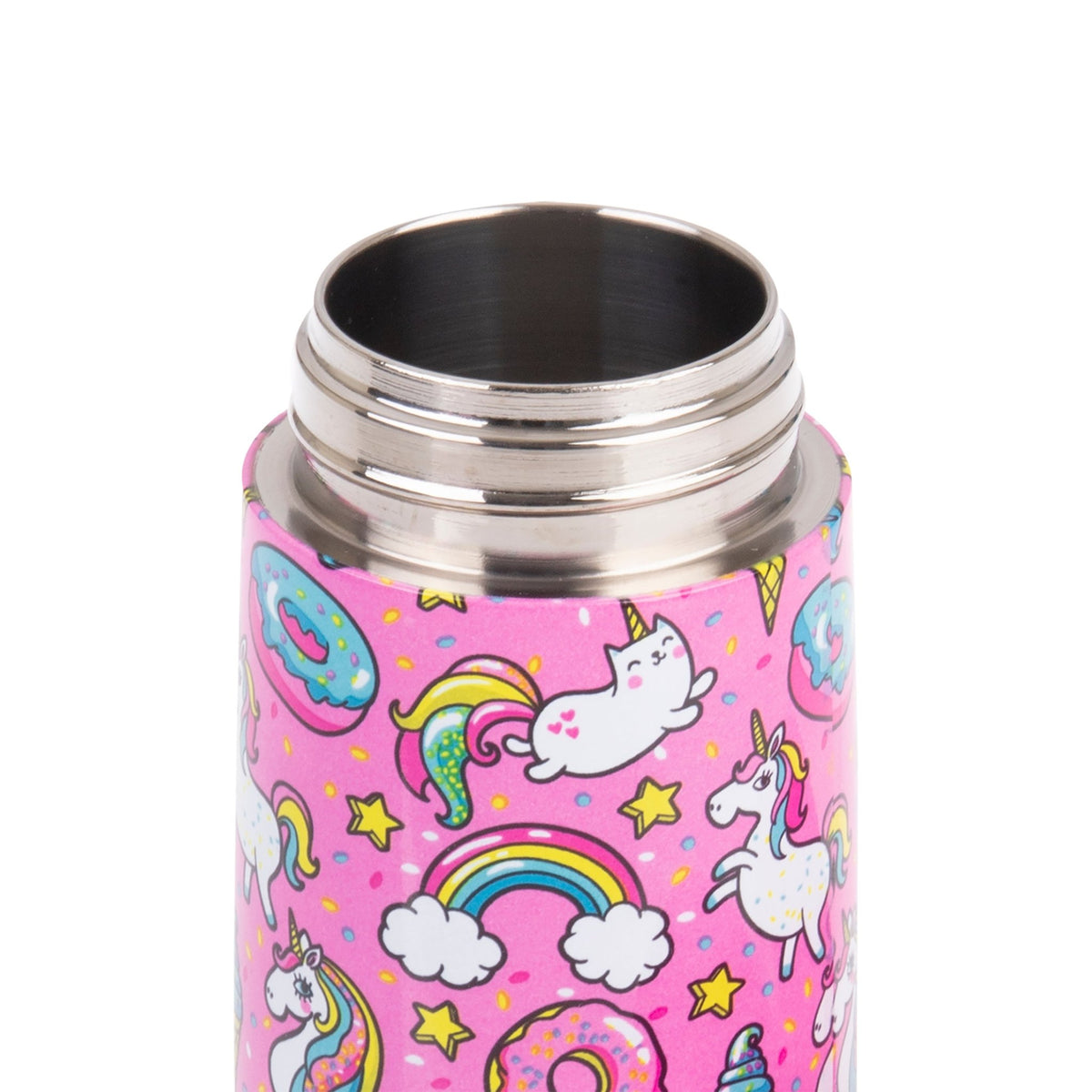 Sachi Insulated Double Decker Lunch Bag & Kids Drink Bottle 400ml - Unicorns - BentoBliss