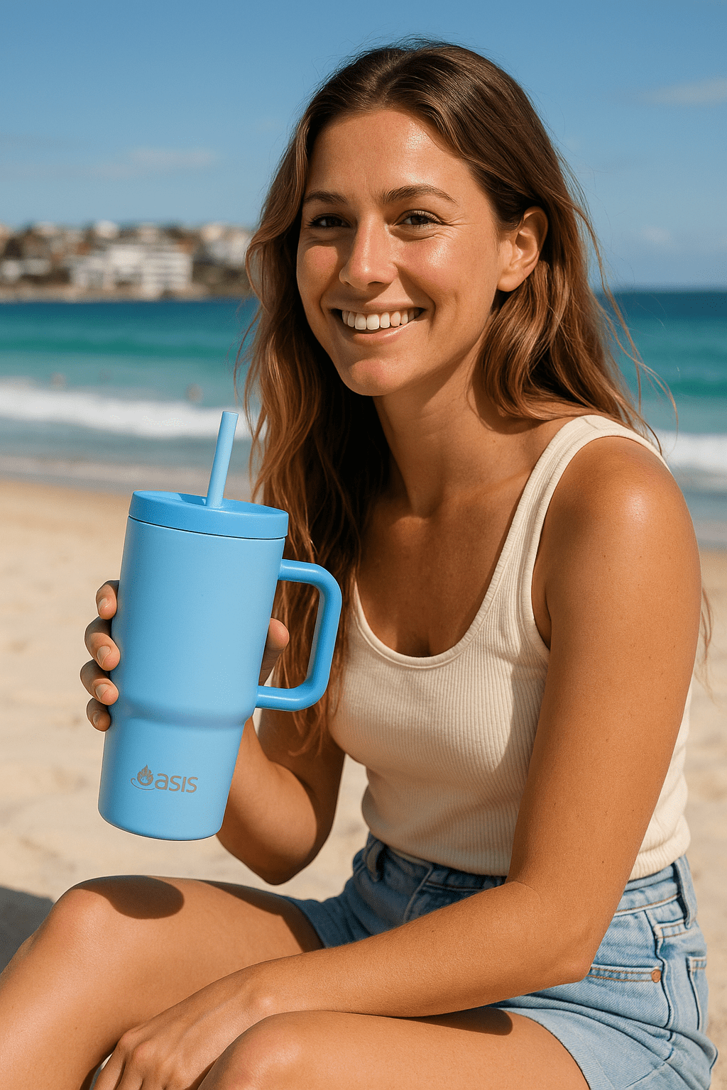 Oasis Food Jar & Junior Commuter Bundle - Blue - BentoBliss
