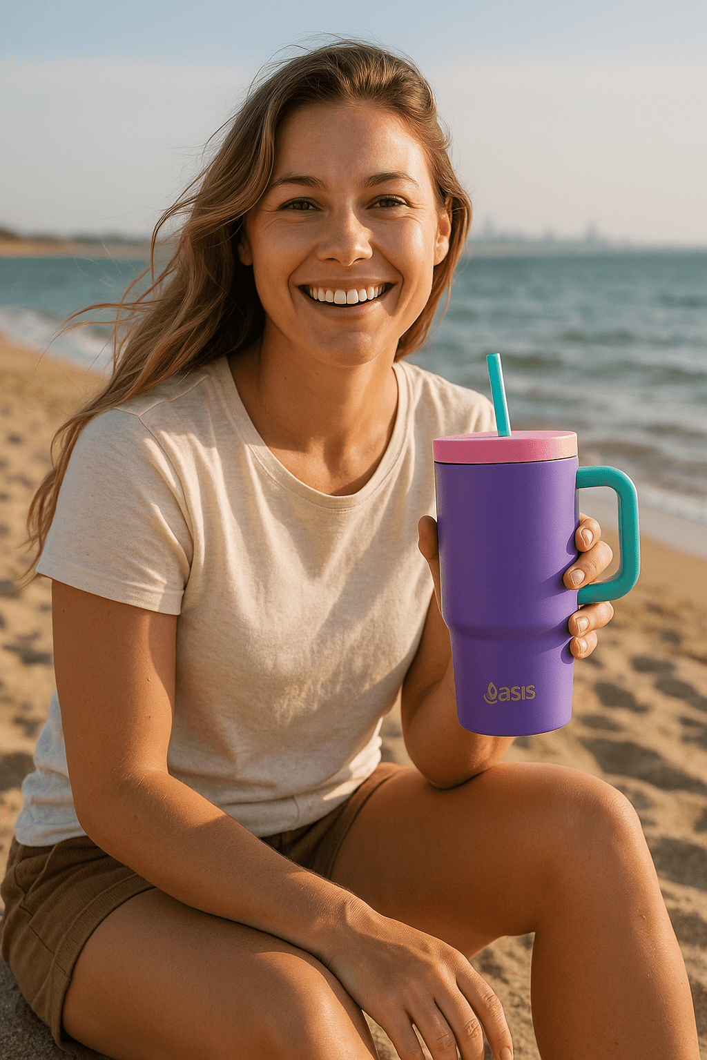 Oasis Food Jar & Junior Commuter Bundle - Mermaid Purple - BentoBliss