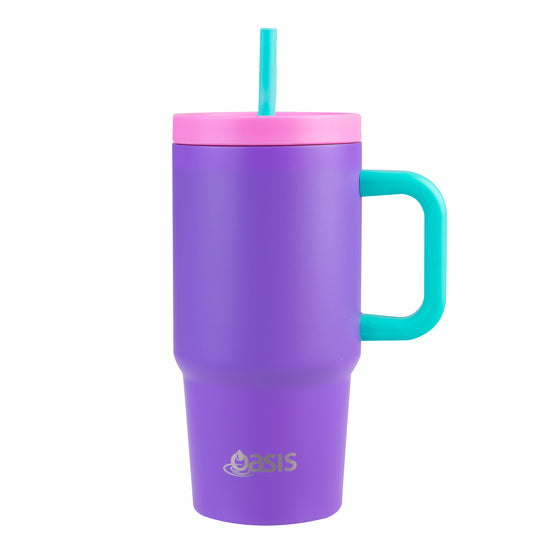 Oasis Insulated Junior Commuter Tumbler 700ml - Mermaid Purple