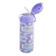 Oasis stainless steel double wall insulated kids drink bottle 550ml mermaid unicorn with sipper straw