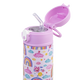 Oasis stainless steel double wall insulated kids drink bottle 550ml rainbow sky with sipper straw