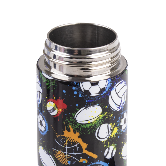 Oasis stainless steel kids drink bottle 550ml sports colour