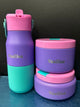Oasis Food Jar & Junior Commuter Bundle - Mermaid Purple