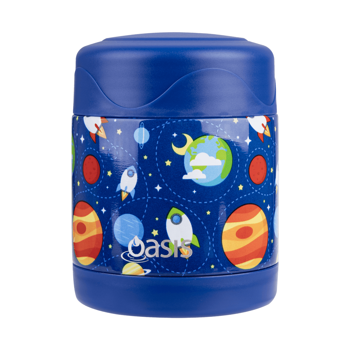 Sachi Insulated Lunch Bag, Food Jar & Bottle Bundle - Outer Space - BentoBliss