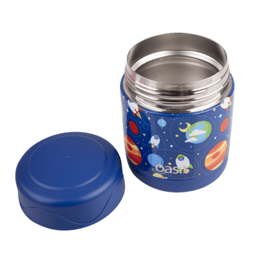 Oasis Insulated Kids Food Jar 300ml - Outer Space - BentoBliss 