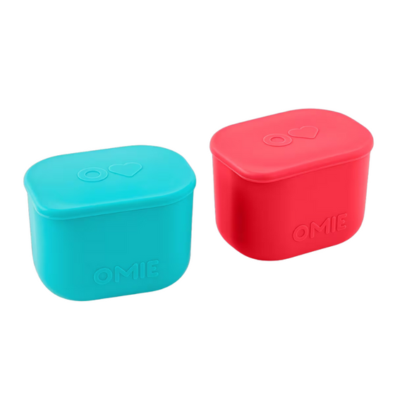 OmieBox UP Bundle - Cherry Pink - dip containers 2