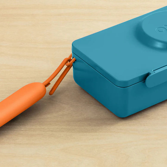 OmieBox UP Bundle - Teal Green - utensil pod set sunny 4