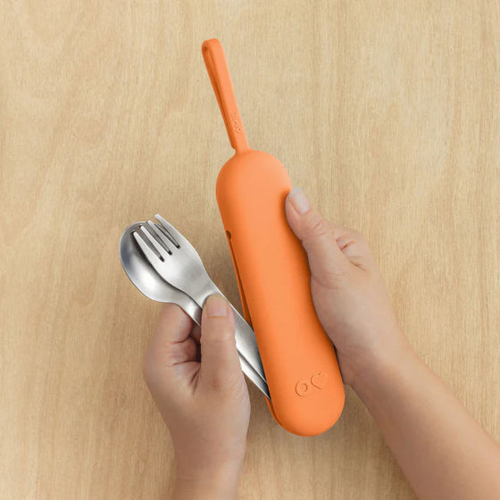 OmieBox UP Bundle - Teal Green - utensil pod set sunny 3