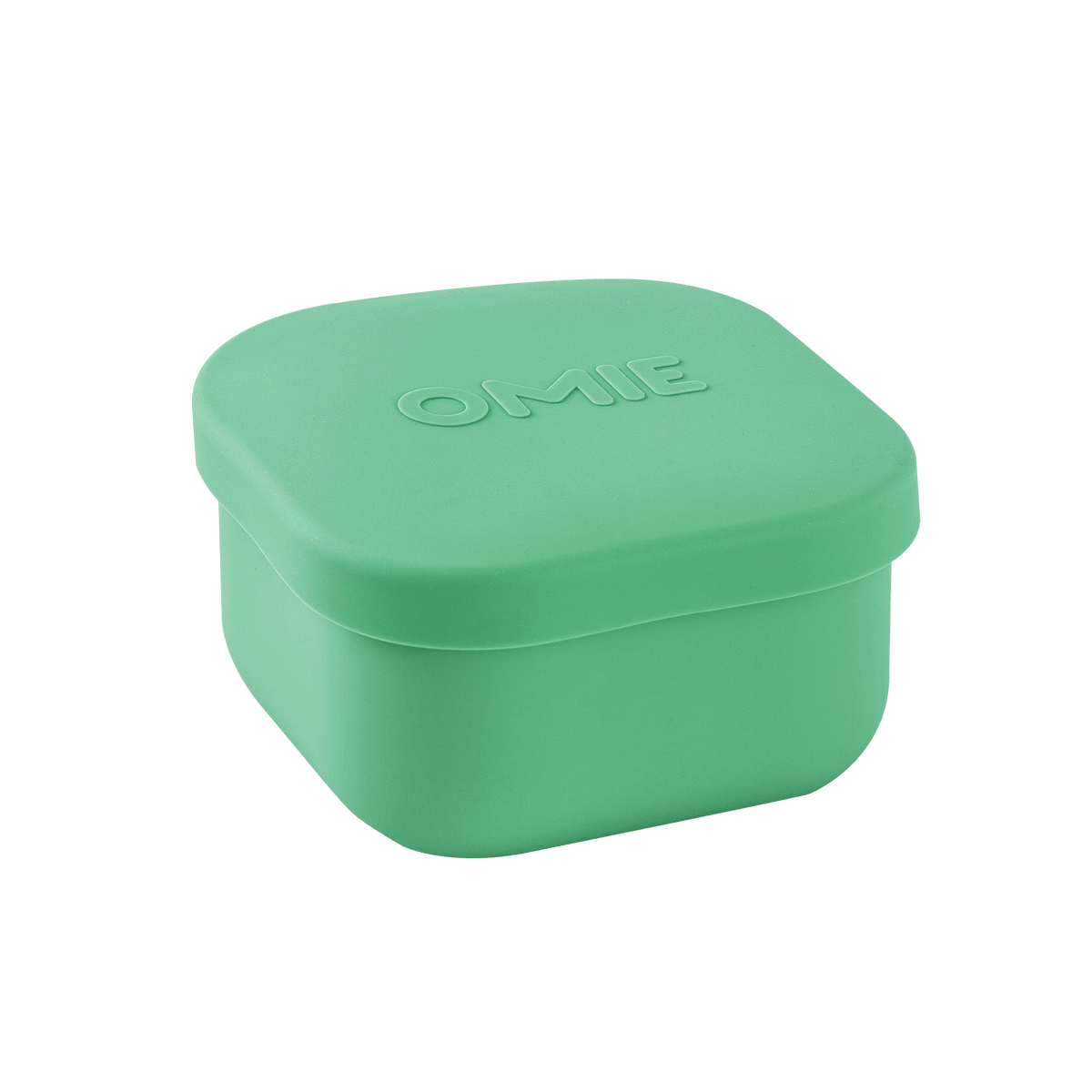Omie Omiesnack Silicone Container 280ML - Green - BentoBliss