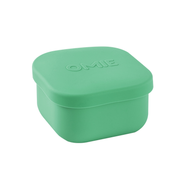 Omie snack silicone container green colour