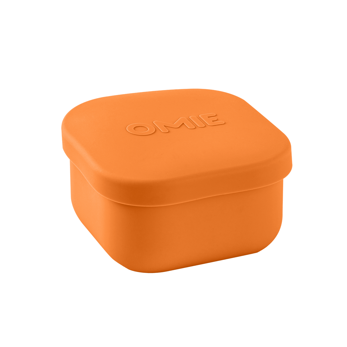 Omie Omiesnack Silicone Container 280ML - Orange - BentoBliss