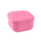 Omie snack silicone container pink colour