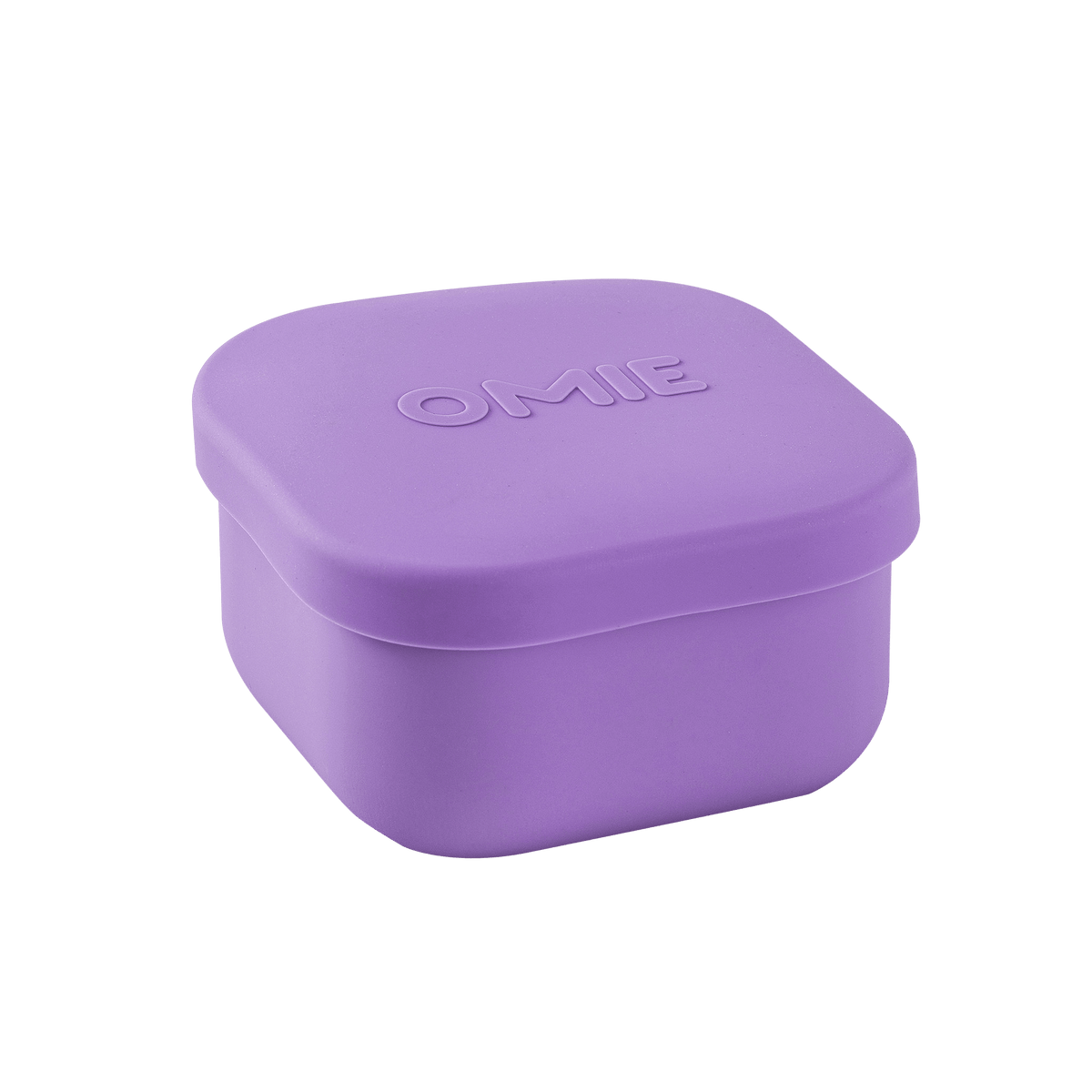 Omie Omiesnack Silicone Container 280ML - Purple - BentoBliss