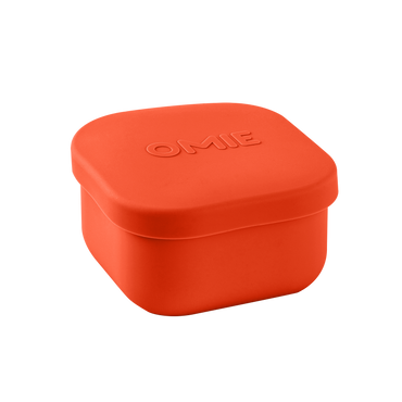 Omie Snack Silicone Container Red