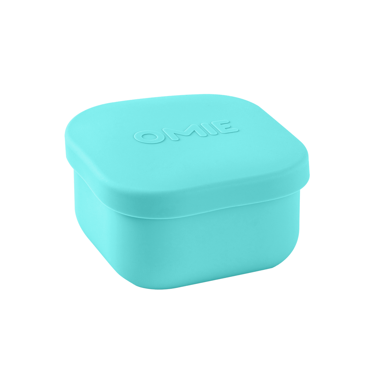 Omie Omiesnack Silicone Container 280ML - Teal - BentoBliss