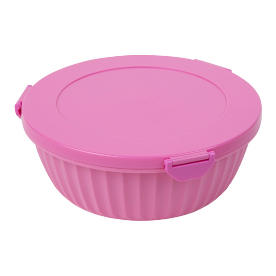 Yumbox Leakproof Poke Salad Bowl - Guava Pink - BentoBliss 