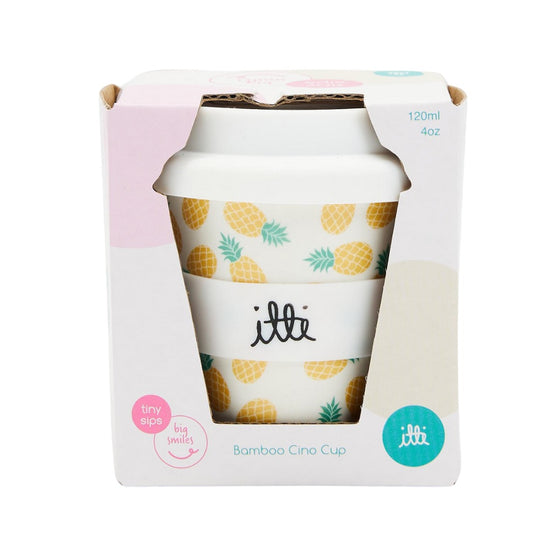 Itti Bamboo Baby Cino Cups - Pineapple - BentoBliss 