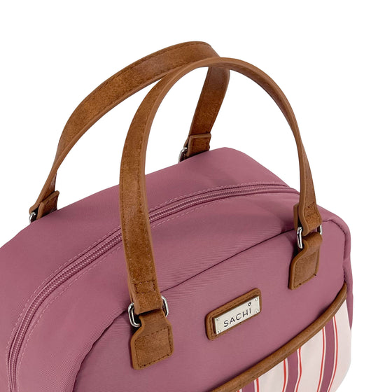 Sachi Insulated Cali Lunch Bag - Blush Stripes