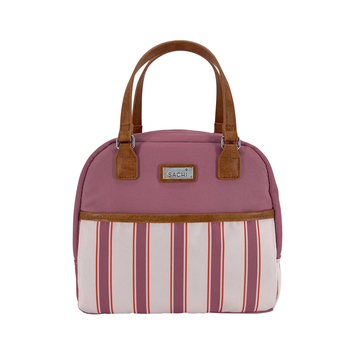 Sachi Insulated Cali Lunch Bag - Blush Stripes - BentoBliss