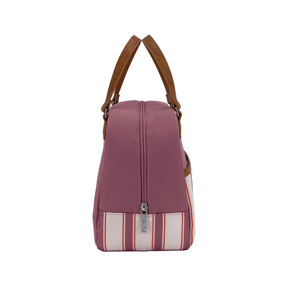 Sachi Insulated Cali Lunch Bag - Blush Stripes - BentoBliss