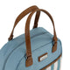 Sachi Insulated Cali Lunch Bag - Hazey Blue Stripes