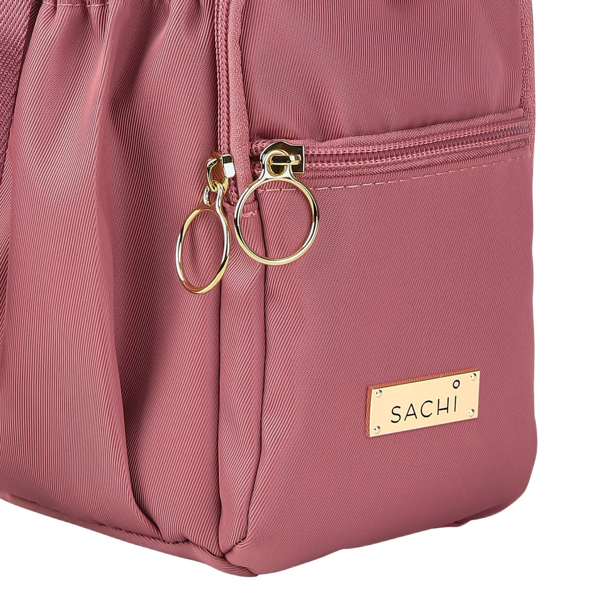 Sachi Crossbody Insulated Bottle Bag - Blush - BentoBliss